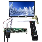 TV HD VGA AV USB AUDIO LCD Controller Board 10.1" B101XAN01 1366x768 IPS LCD
