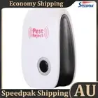 Electronic Ultrasonic anti Pest Bug Mosquito Cockroach Mouse Killer AU