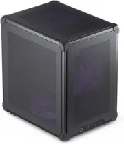 JONSBO C6 Black Mini MATX Mesh Case,Simple Compact Desktop Micro ATX BLACK