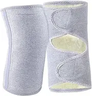 SEWOART Knee Support Ankle Protection Bamboo Fabric Leg Sleeves Cycling Winter Knee Cover Moisture Absorbent