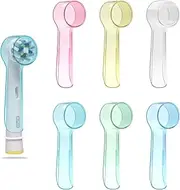 seplouis Electric Toothbrush Head Cover for Oral B Toothbrush Head, Multi-Coloured, Pack of 6, Multicolor,compatible With Oral-b Round Brush Head, Beauty Case
