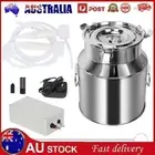 14L Milking Machine Dual Head Vacuum Pump Goat Sheep Milking Milker Device Steel