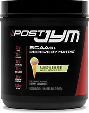 JYM Supplement Science, POST JYM Active Matrix, Rainbow Sherbet, Post-Workout with BCAA's, Glutamine, Creatine HCL, Beta-Alanine, L-Carnitine L-Tartrate, Betaine, Taurine, and more, 30 Servings