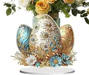 Painting Kits for Adults | Easter Eggs Crystal Arts,Double Sided Stand up Gem Painting Craft, Easter Crystal Painting, Special Shape for Adults