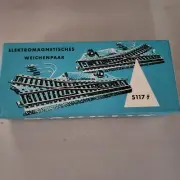 VINTAGE MARKLIN HO POINTS/SWITCHES #5117 - W/ BLUE BOX