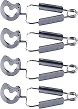 tieedhfu 4pieces Stainless Steel Snail Pliers Set Tool for Snail Lovers Iron Snail Pliers Made of Stainless Steel Pique Escargot