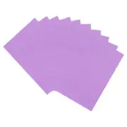 10 Sheets Glitter Foam Sheets Craft Adhesive Sheets EVA Foam Sheet Bright Purple