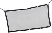 WEKAMOS Dog Safety Fence Mesh Net for Pets Foldable and Easy to Assemble Guard Net for Car and Home Durable and Breathable Design Black