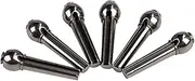 UPKOCH 6pcs Guitar Bridge Pins Replacement Parts for Acoustic Folk Guitar Durable and Easy to Use Pegs with Fine Workmanship Gla