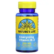 Nature's Life, Vitamin B-2, 250 mg, 50 Tablets