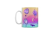 Grindstore Witch Pastel Goth Mug (Multicoloured) (One Size)