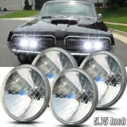 For Mercury Cougar 1967-76 Monterey Comet -5-3/4" 5.75" Halogen Hi/Lo Headlights