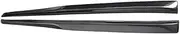 Compatible for Benz C Class W205 PSM Style Side Door Edge Protector Car Refitting Real Carbon Fiber Side Skirt Lip Bumper