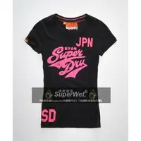 在飛比找樂天市場購物網優惠-極度乾燥 Superdry Logo T-shirt 黑色 