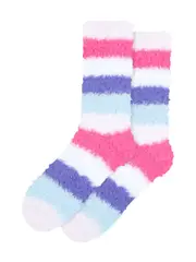Underworks Womens Heat Bods Teddy Crew Sock 1Pk