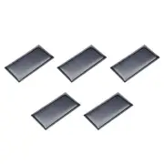 5 Pack 5V 60mA 68mm x 37mm Mini Solar Panel Cell for DIY Electric Power Project