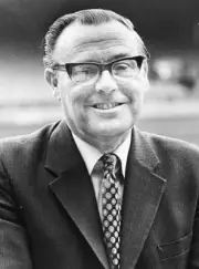Alan Little, librarian and archivist at the All England Lawn Tenn - Old Photo