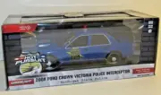 Greenlight Hot Pursuit 2008 Ford Crown Victoria Michigan State Police Rare 1:24