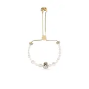 [Alexander McQueen] Alexander McQueen-Bracciali Oro Bianco-Donna OS