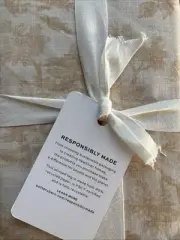 Pottery Barn Sorrel Toile KING Sham Harvest Gold - NEW