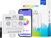 WiFi+Bluetooth Music LED Smart Controller SP530E,12-in-1 PWM+SPI LED Controller/