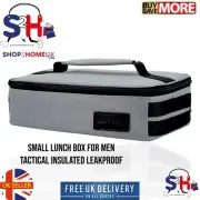 Lunch Box Mens Womens Tactical Bag Insulated Leakproof Small Bag Reusable Office