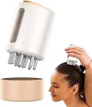 Red Light Hair Oil Applicator | Electric Hair Oil Applicator | 2 in 1 Scalp Scrubber Massager | Hair Scalp Massager for Hair Growth