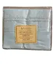 Jessica Sanders Full Sheet Set 1500 Thread Count Blue 100% Egyptian Cotton NWT