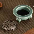 Ceramic Incense Burner Incense Cone Censer Relaxation for Home Desktop Decor