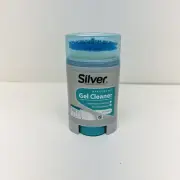 Silver Gel Shoe Dry Cleaner - Athletic, Leather Vinyl Nylon - 1.69oz w/Brush