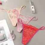 BOOG現貨當天發外貿蕾絲丁字褲女 T褲性感低腰內褲THONGS T-BACK UNDERWEAR