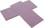 X AUTOHAUX 25 Pcs Car Wood Sanding Discs Smoothing Hook & Loop Sandpaper for Woodworking, Automotive Refinishing 9.06"x3.66" 3000 Grit Purple Aluminum Oxide