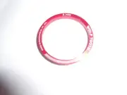 Alloy red headset spacer wolf tooth 1"1/8 ***3mm spacer only***