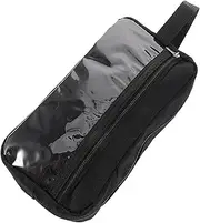 Ipetboom Small Portable Makeup Pouch Multifunctional Travel Toiletry Bag with Dry Wet Separation Compact Organizer for Cosmetics Toiletries for Women The Go