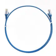 [CAT6THINBL-10M] 10m Blue CAT6 Ultra Thin Slim Cable Premium RJ45 Ethernet UTP Patch Cord