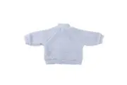 Teddy Zip Children's Jumper with Front Pocket - Powder/Tan