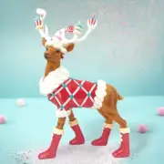 Sweet Shoppe Candy Reindeer Christmas Decor *SHIPS WITHIN 15 DAYS*