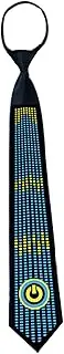 [Generic] Christmas Light Up Tie - LED Christmas Light Tie Light Up Necktie - Voice Controlled Novelty Neckties For Birthday, Holiday, Friends, Family Or Business Partners