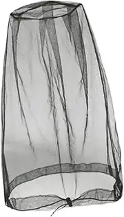 Abbraccia Head Net Ventilated Head Protecting Net Face Neck Netting for Climbing Adventure, Black