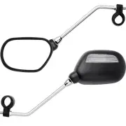 1Pair Bicycle Rear View Mirror Wide Range Back Sight Reflector Angle Adjustable Left Right Bicycle Mirror