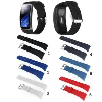 在飛比找Yahoo!奇摩拍賣優惠-SAMSUNG 三星 Gear Fit 2 Pro 矽膠錶帶