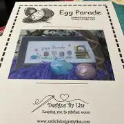 Designs By Lisa - Egg Parade - Cross Stitch Pattern