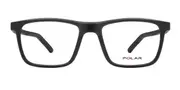 Polar Parkour With Clip-On 76 Men's Glasses Black Size 52 - Private Health Rebate - Blue Light Block Available