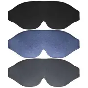 3Pcs Sleep Eye Mask for Men Women Sleeping 3D Cover Blindfold Contoured Cup Mask
