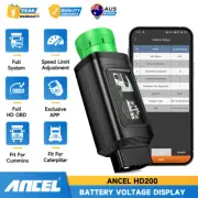Idle Speed Limit Reset Heavy Duty Truck OBD2 Diagnostic Scanner Tool Bluetooth