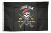 2x3 Army Airborne Mess With The Best Die Like The Rest Red Hat Flag 2'x3'