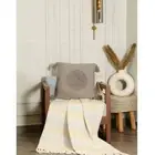 Tufted Boho Throw Pillow Cover Decorative Geometric Cushion home decor