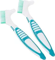 Alasum 2pcs Turtle Shell Cleaning Brush Double Sided Design with Non Slip Handle Flexible Bristles for Aquatic Turtle Care for Shell Mud Removal and Maintenance