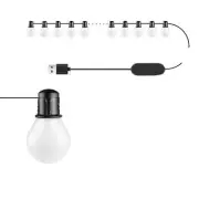 NNEOBA Smart Bluetooth G40 LED Bulb String Light - 15M USB Fairy Lights