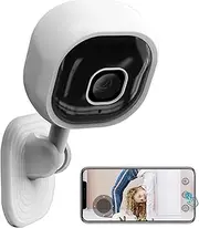 Two-Way Audio Camera - 1080P WiFi Indoor Camera for Baby Monitor Pet | WiFi Indoor Camera | Compatible Auto Tracking Camera | Smart House Monitoring Device and Night Vision Indoor Camera